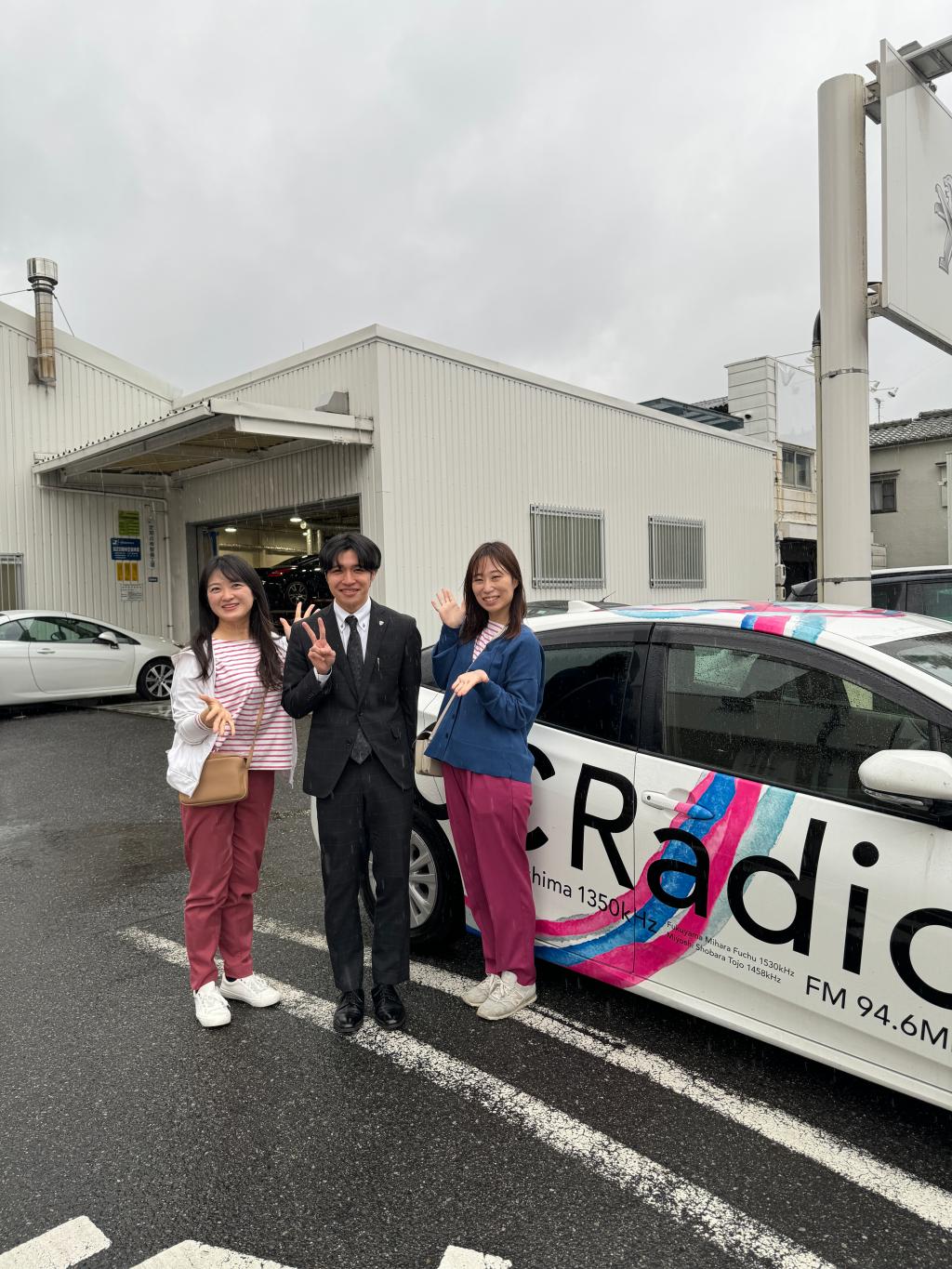 【　RCCラジオカー出演🐾　】