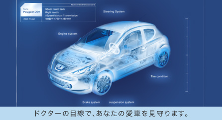 プジョー・メンテナンスキャンペーン_セクション1