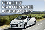 PEUGEOT MAINTENANCE INFORMATION_サムネイル