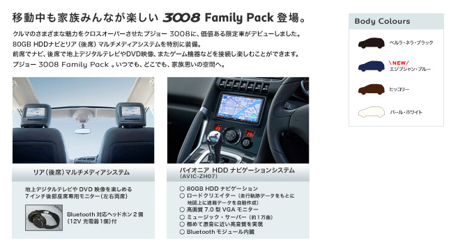 3008 Family Pack Debut! セクション2 