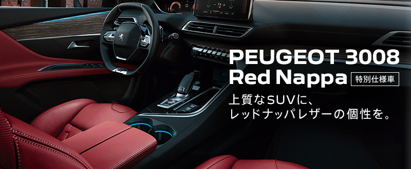 3008/5008Red Nappaのご紹介