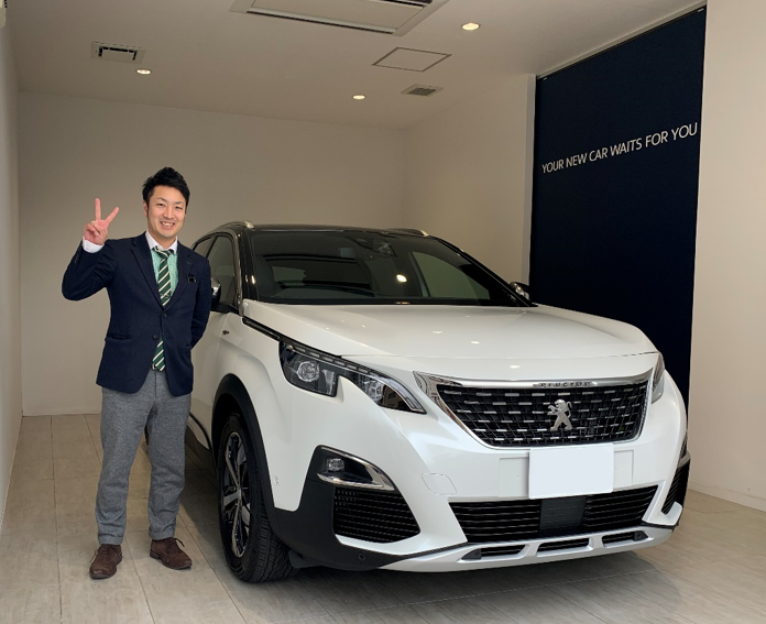 3008GT BlueHDiご納車のお礼