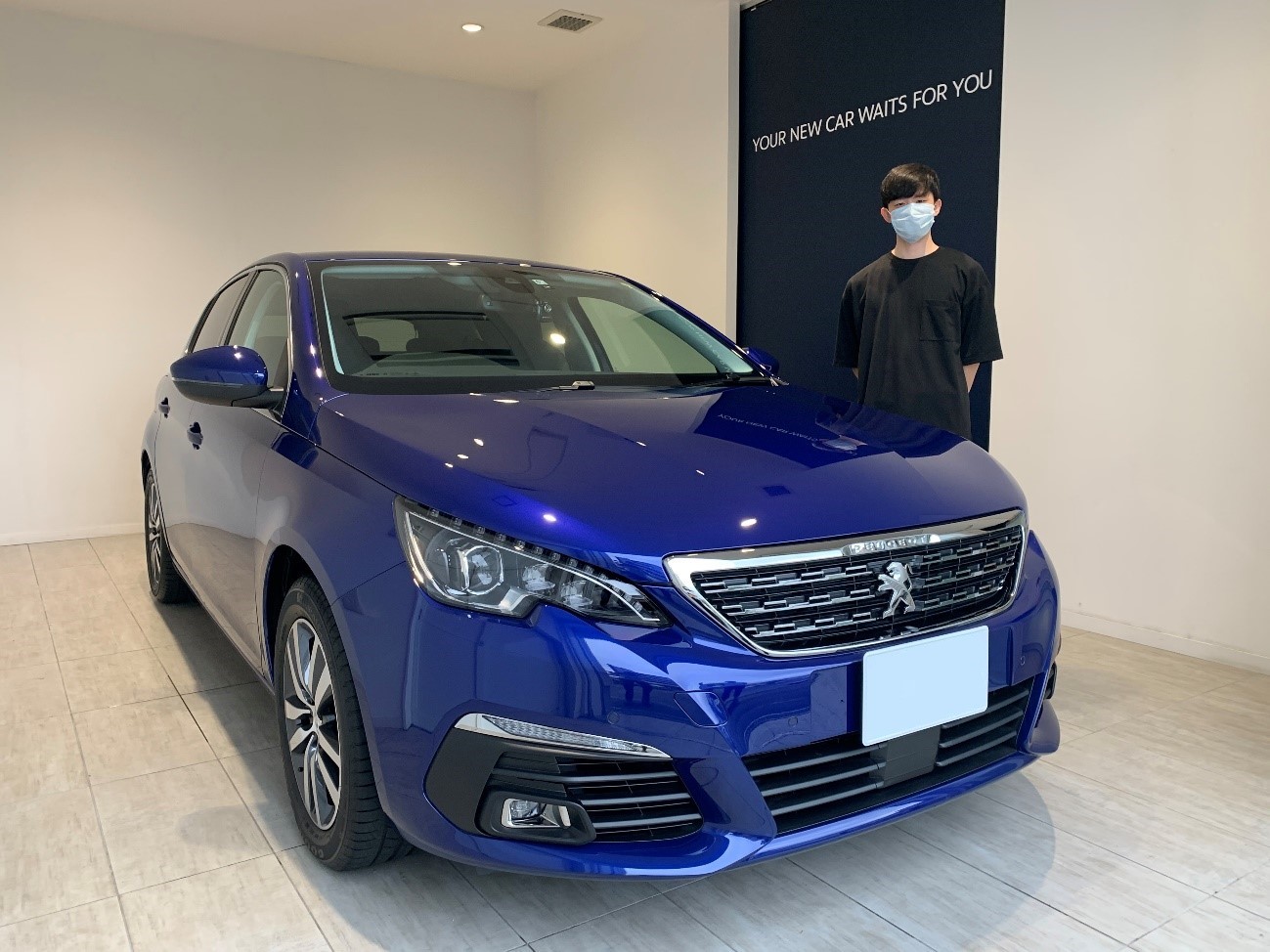 308 Allure BlueHDiご納車のお礼