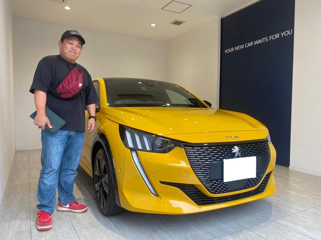【　PEUGEOT  208GT　ご納車のお礼　】