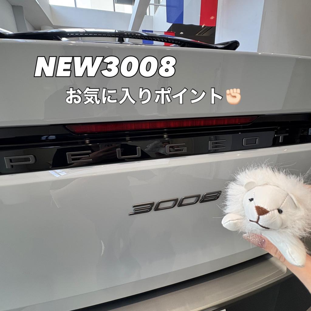 【　3008の好きなところ♡　】